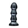 Butt Plug Blush Novelties Jet Black Jack Large Ribbed
