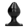 BDSM Anal Plug ALL BLACK 16,5 CM – Myk og fleksibel
