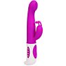 Rabbit vibrator PRETTY LOVE SMART HUGH med klitorisstimulator