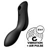 Suge Stimulator Satisfyer Curvy Trinity 2 med Vibrasjoner