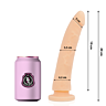 Dildo DELTACLUB 20 cm med medisinsk silikon