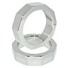 Metall Hard Penis- og Testikkelring 55mm - Distinkt Design