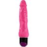 Realistisk Vibrator BAILE Fargerik 24 cm