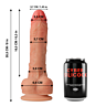 Strapon Dildo CYBER SILICOCK Connor 20.5 cm