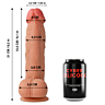 Strapon Dildo Cyber Silicock Saul 21 cm med sugekop