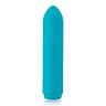 Vibratoren JE JOUE Teal Classic med fingerhylse