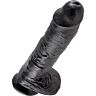 Dildo King Cock 25.4 cm med detaljer