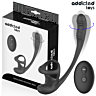 Anal Vibrator ADDICTED TOYS med Vibrasjon og Testikkelstimulator