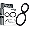 Justérbare ringer Addicted Toys for penis