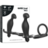 Analplugg Addicted Toys med elastisk silikonring 12cm