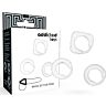 Cock Ring ADDICTED TOYS C-RING SET CLEAR