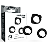 Cockring ADDICTED TOYS C-RING SET BLACK med 3 størrelser