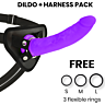 Arnes med Dildo DELTACLUB 20 cm - 4 cm