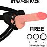 Dildo ROCK ARMY Spitfire 21 cm med arnes