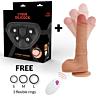 Vibrerende Harness CYBER SILICOCK Mr Rick med fjernkontroll