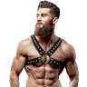 Harnas FETISH SUBMISSIVE ATTITUDE - Justerbart design
