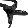 Arnés FETISH SUBMISSIVE HARNESS - Realistisk svart silikon