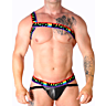 Arnés MACHO UNDERWEAR Roman Harness Pride L/XL
