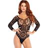 Body Leg Avenue Crotch Snap Langermet