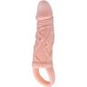 Penisforlengelsesdeksel BAILE 13,5 cm med testikkelstropp