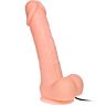 Dildo BAILE 20 cm med vibrasjon og rotasjon