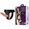 Dildo med Harness BAILE HARNESS COLLECTION - Dobbel stimulering