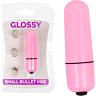 Vibrátor GLOSSY Small Bullet Deep Rose