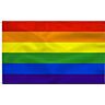Tilbehør PRIDE Regnbueflagg 90x150 cm