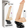 Vibrerende Dildo BASECOCK 20 cm med fjernkontroll