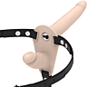 Dobbelt arnes FETISH SUBMISSIVE HARNESS med vibrator