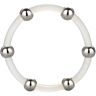 Cock Ring CALEXOTICS Steel Beaded Silicone Ring XL