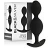 Boller Anal BLACK&SILVER Orson 9 cm