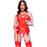 Crotchless bodysuit CHILIROSE CR 4879 med justerbare stropper