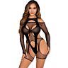 Garter Sett Leg Avenue Fiskenett Harness Teddy