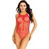Bodysuit Leg Avenue Net Snap Crotch
