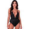 Body PASSION SENSIE L/XL med dyp V-hals