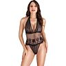 Body Tanga Encaje Floral S Pleasures
