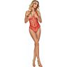 Bodystocking PASSION WOMAN BS114 med åpen skritt