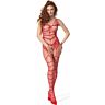 Bodystocking PASSION WOMAN BODYSTOCKINGS Rød