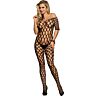 Bodystocking SUBBLIME - Åpen skuldre Fishnet