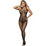 Lang fiskenett bodystocking av SUBBLIME med stropper