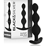 Anal Kuler BLACK&SILVER Rupert 10 CM
