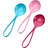 SATISFYER Loveballs Treningssett — 3 Vektede Kuler