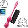 Vibrerende Kegel-kuler Satisfyer Love Birds 2 med appkontroll