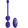 Silicone balls Pretty Love Willie Youth med fjernkontroll