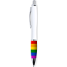 Morsom gjenstand PRIDE LGBT FLAG WHITE BIROS
