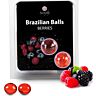 Brazilian Balls SECRETPLAY - Massasjeolje med bærduft