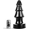 Analplugg ALL BLACK 40 CM - Utfordrende design