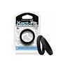 Xact-fit pakke med 2 silikonringer 14,4 cm - svart