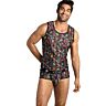 T-skjorte ANAIS MEN MEXICO TOP L med blomstermotiv